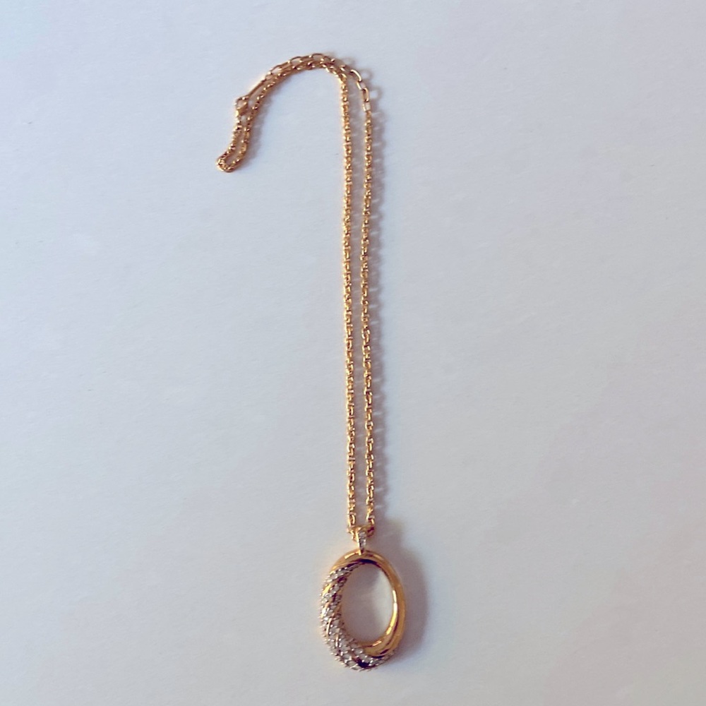 Vintage D’Orlan Pendant on Rope Chain
